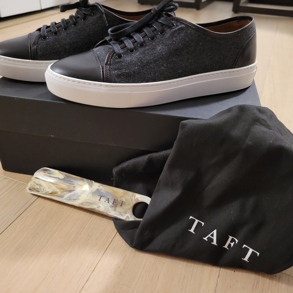 Men's Taft Jack Sneaker in Black Size 7 (40)